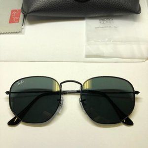 Ray-Ban 3548 52mm Black Farme Green Lenses